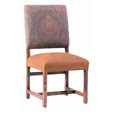 Country English Dining Side Chair